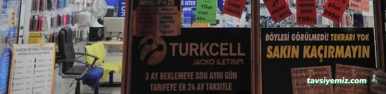 Amasya Turkcell Jacko İletişim