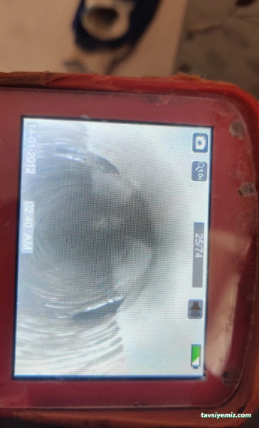 Anadolu Tesisat Erzurum Kamera İle Su Kaçak Tespiti Robotlu Tıkanıklık Açma