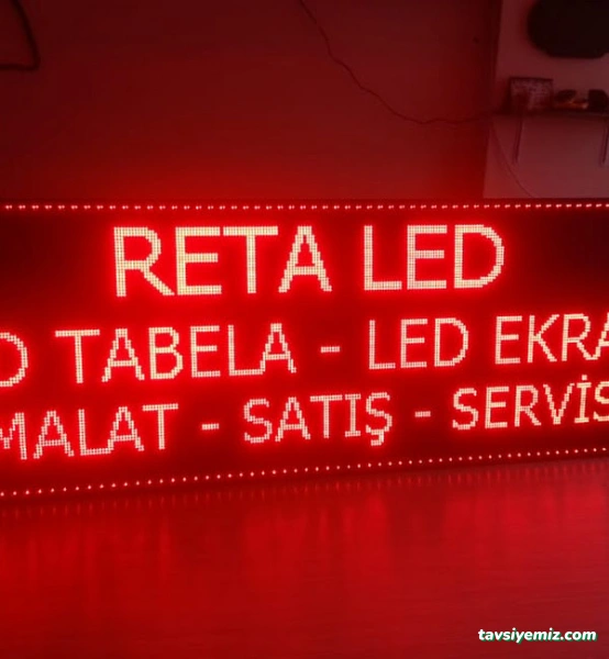 Ankara Led Tabela | Reta Led
