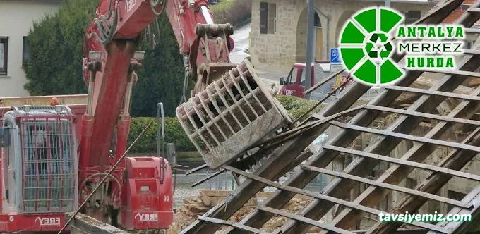 Antalya Merkez Hurdacı - İnşaat Hurda Alım Satımı