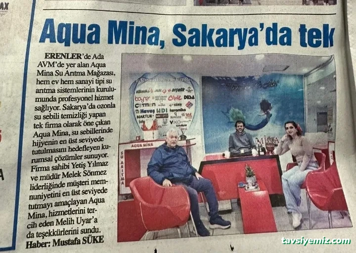 Aqua Mina Su Arıtma Sistemleri