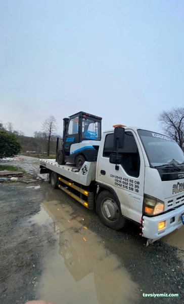 Arhavi Kurdoğlu Oto Kurtarma Forklift Vinç Hopa Fındıklı Kemalpaşa Sarp Borçka