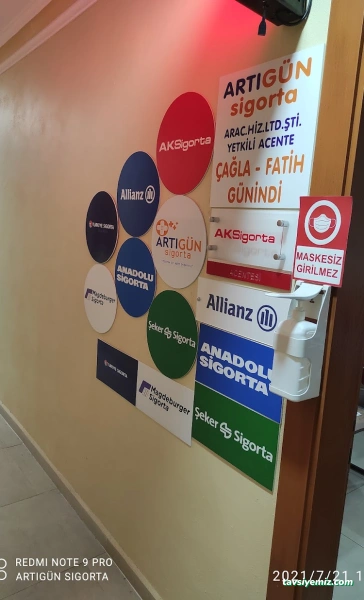 Artıgün Sigorta Aracılık Hizmetleri Limited Şirketi