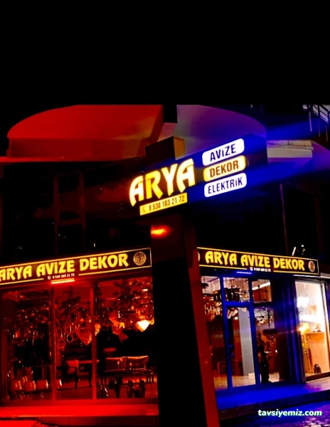 Arya Avize Dekor Elektrik
