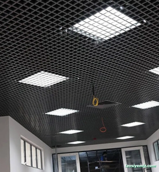 Asma Tavan Sistemleri Kütahya Alcıpan Çesitleri Alcıpan Profil Grubu- Kutu Profil -Hadde Knauf Kütahya- Alçı Makinesi