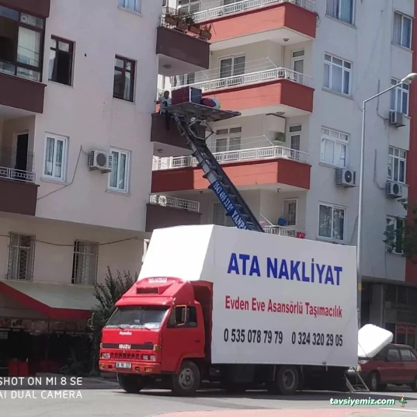 Ata Nakliyat Evden Eve Asansörlü Taşımacılık