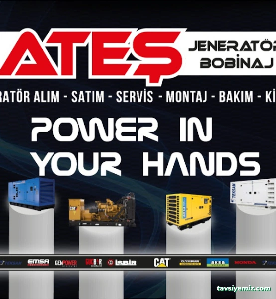 Ateş Jeneratör Bobinaj Konya Jeneratör Tamiri Satış Servis