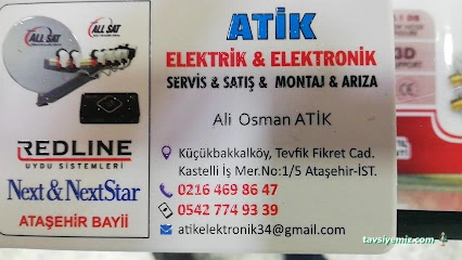 Atik Elektronik Ataşehir Uydu Servisi