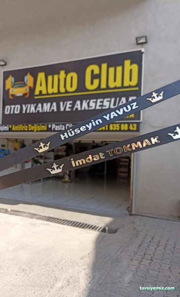 Auto Club Oto Yıkama Yağ Değişimi Aksesuar Ve Oto Koltuk Yıkama
