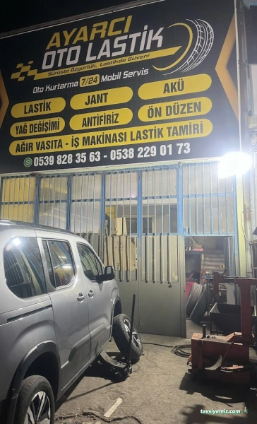 Ayarcı Oto Lastik Yol Yardım Hizmetleri