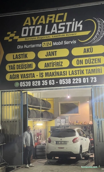 Ayarcı Oto Lastik Yol Yardım Hizmetleri