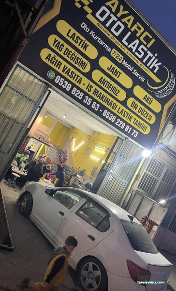 Ayarcı Oto Lastik Yol Yardım Hizmetleri