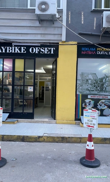 Aybike Ofset | Matbaa | Reklam | Tabela