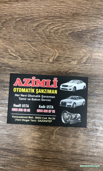 Azimli Otomatik Şanzıman