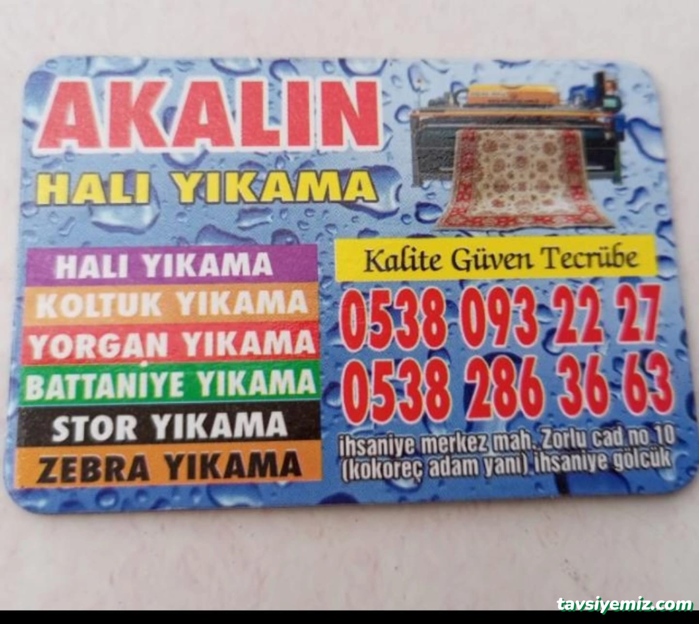 Akalın Halı Yıkama