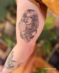 Lady Needle Tattoo