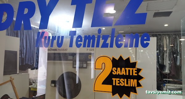 Tatvan Dry Tez Kuru Temizleme