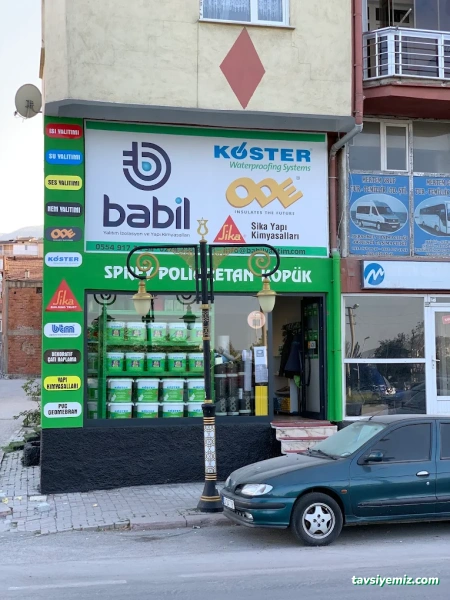 Babil Yalıtım İzolasyon Ve Yapı Kimyasalları