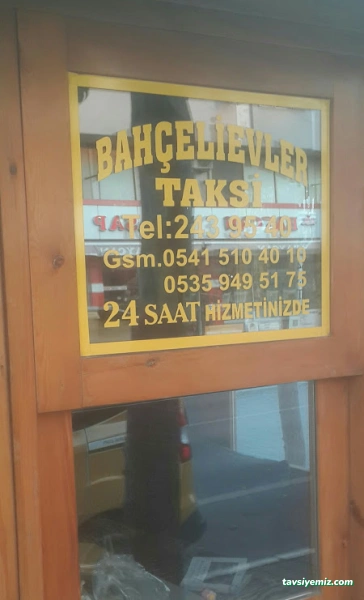 Bahçelievler Taksi Durağı
