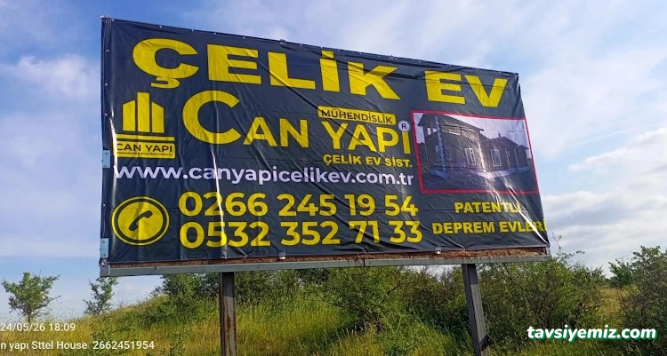 Balıkesir Can Yapı Çelik Ev & Prefabrik