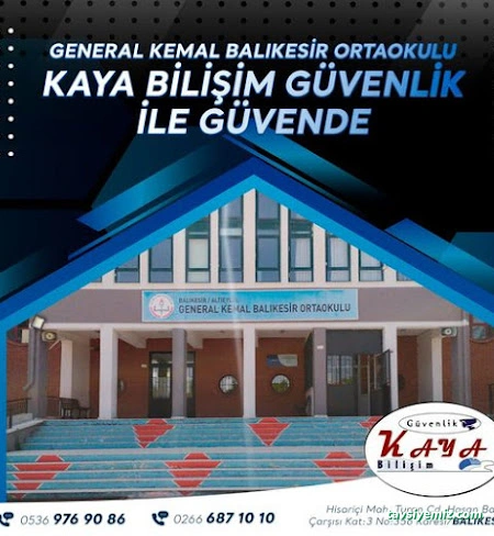Balıkesir Kaya Bilişim Güvenlik Kamera- Yangın Alarm Sistemleri