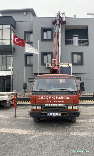Balıkesir Vinç Ve Sepetli Vinç Kiralama Dalgıç Vinç