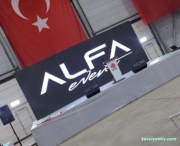 Bayburt Alfa Event (Bayburt Ses Sahne Led Ekran Işık Kiralama)
