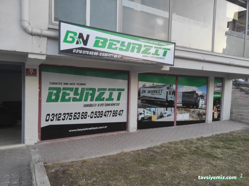 Beyazıt Evden Eve Nakliyat