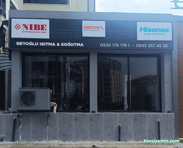 Beyoğlu Isıtma Soğutma Isı Pompası & Kombi & Şofben & Klima & Kazan & Termisifon Bakım Tamir Montaj Servis
