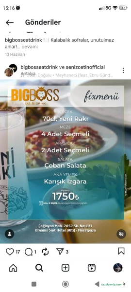 Bigboss Eat&Drink