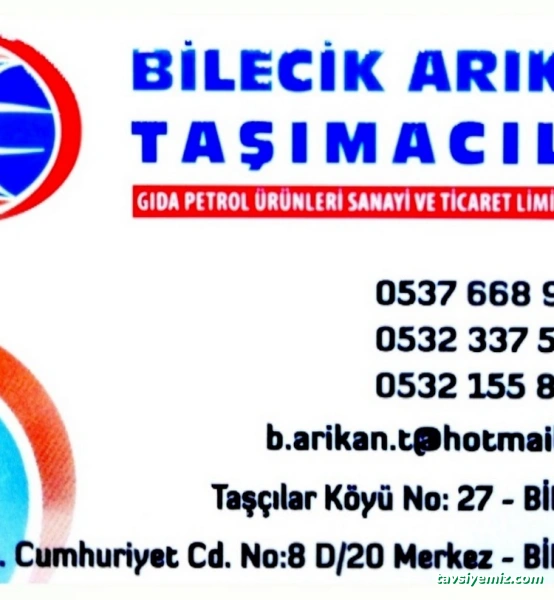 Bilecik Arıkan Taşımacılık Ltd. Şti.