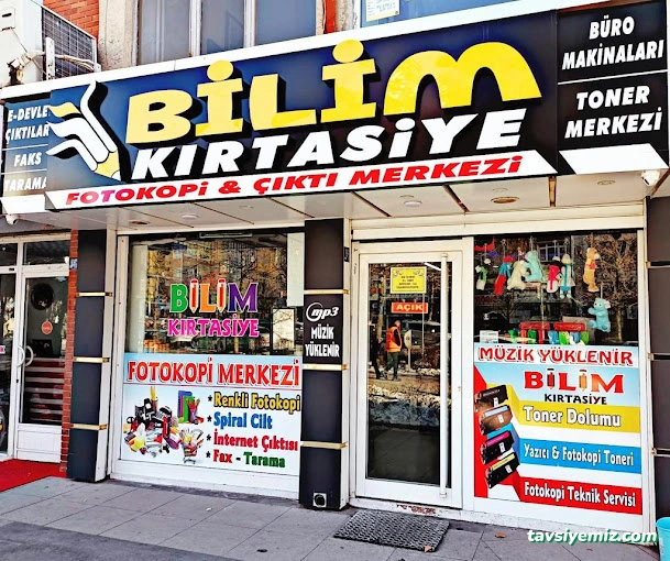 Bilim Kırtasiye & Fotokopi - Çıktı Merkezi