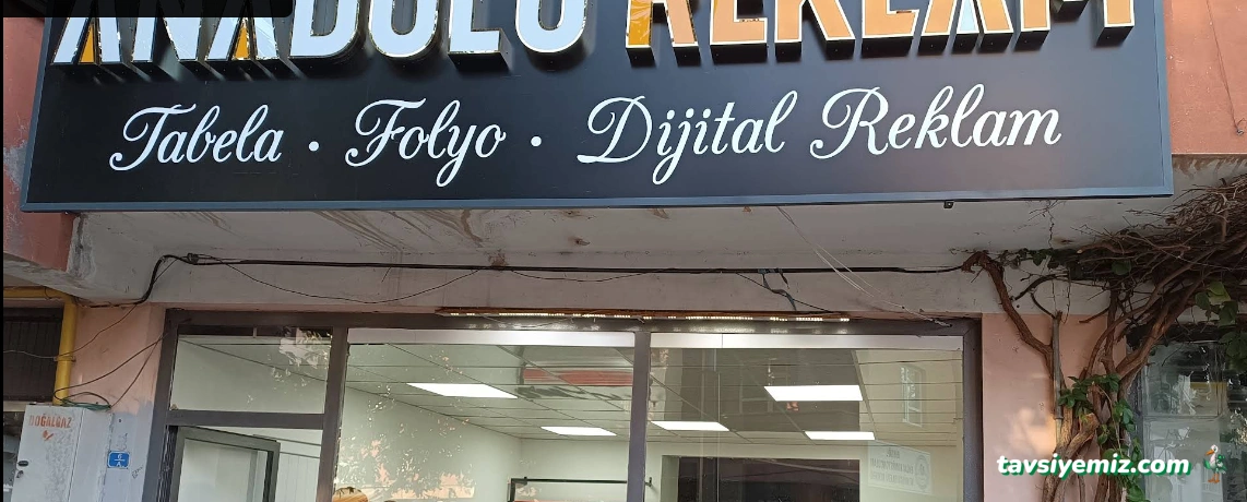 Bingöl Anadolu Reklam - Tabela