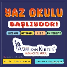 Bitlis Amerikan Kültür Yabancı Dil Kursu