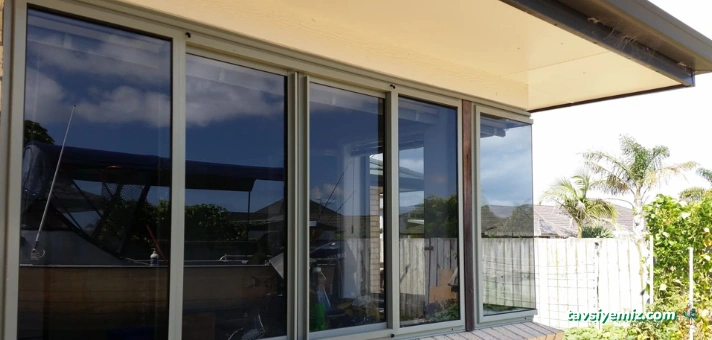 Bitlis Gold Alüminyum Cam Balkon