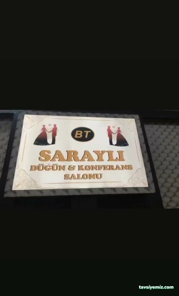 Bt Saraylı Düğün Salonu Ve Konferans Salonu Şanlıurfa