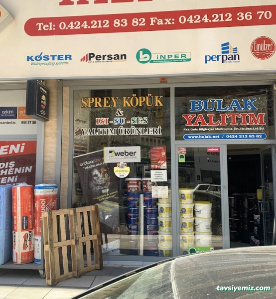 Bulak Yalıtım İnşaat Nakliye Gıda Bilgisayar Madencilik Üretim Ticaret Sanayi Ltd.şti.