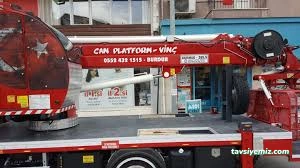 Burdur Vinç Kiralama Can Platform Burdur Sepetli Vinç Kiralama