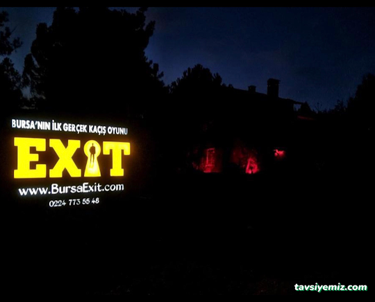 4 Katlı Türkiye’nin En Büyük Bursa Korku Evi - Bursa Exit - 3,5 Dönüm Ormanlık Alanın İçerisinde