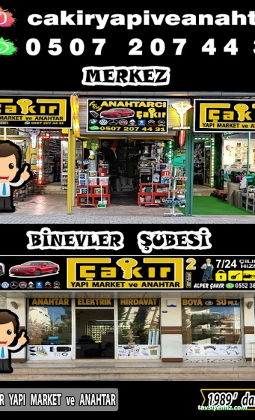 Çakır Anahtar Ve Yapı Market, Çilingir