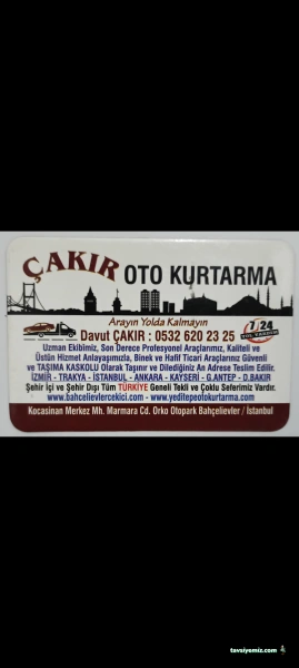 Çakır Oto Kurtarma & 7/24 Yol Yardım Ve Yurt Genel