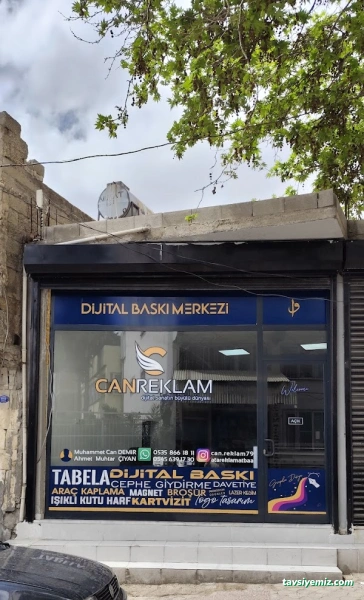 Can Reklam Kilis Tabelacı Reklamcı