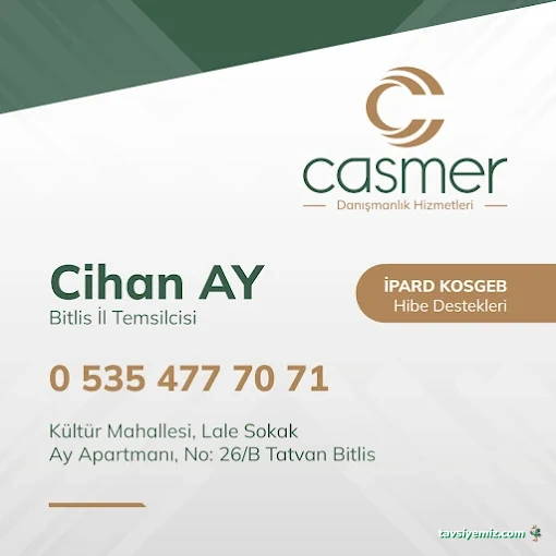 Casmer Danışmanlık Hizmetleri Ltd Şti