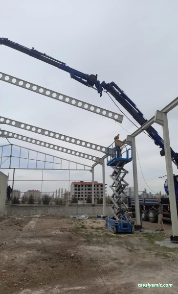 Çelik Çatı Konya | Zirve Çelik Çatı Kurulumu,Demir Doğrama