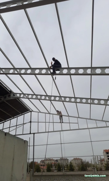 Çelik Çatı Konya | Zirve Çelik Çatı Kurulumu,Demir Doğrama