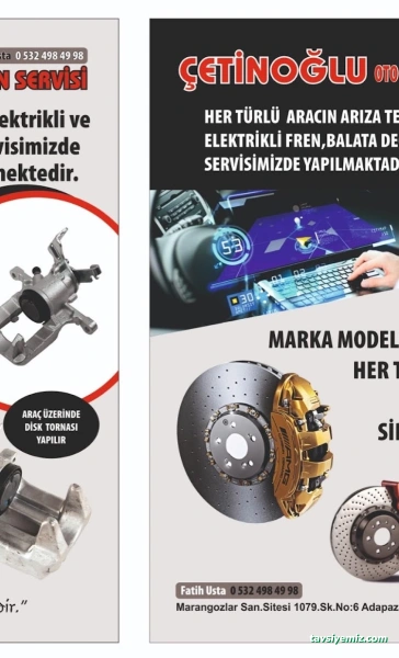 Çetinoğlu Oto Fren