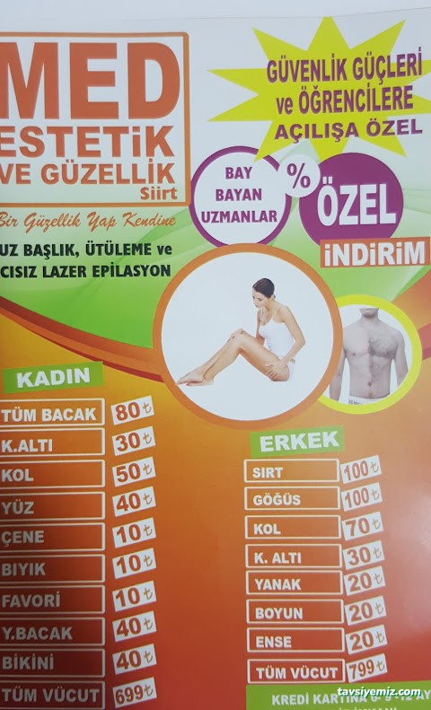 Med Estetik Ve Güzellik Merkezi Siirt