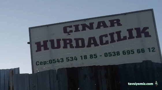 Çınar Hurdacılık Bingöl