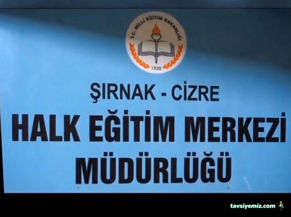 Cizre Halk Eğitimi Merkezi - Şırnak Cizre - 1