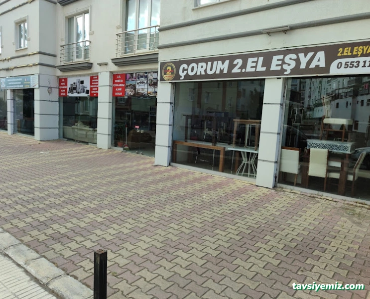 Çorum 2. El Eşya Alım - Satım